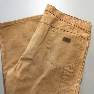 Dickies Brown Regular Straight Carpenter 1939BBD Canvas Utility Pants Size 42x32